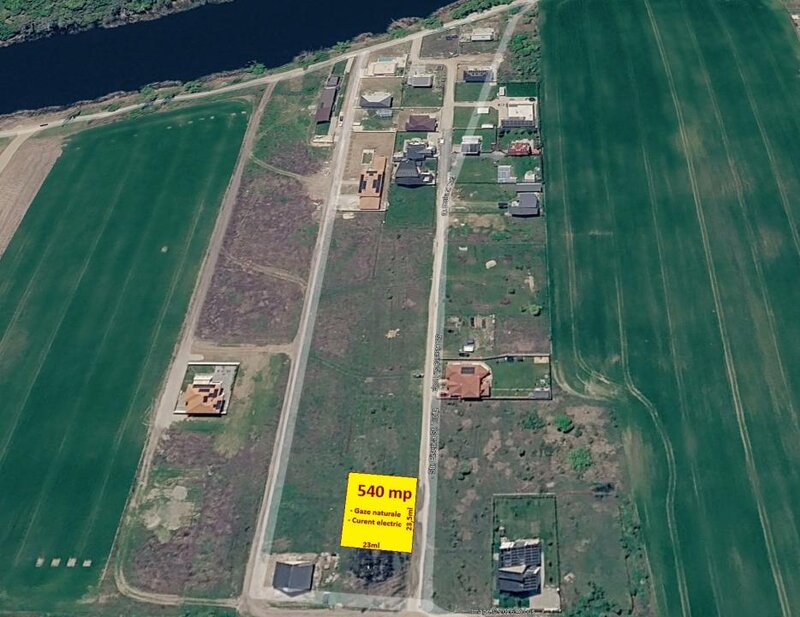 Balotesti, Corbeanca, teren 540 mp, proiect + avize, autorizatie in curs.